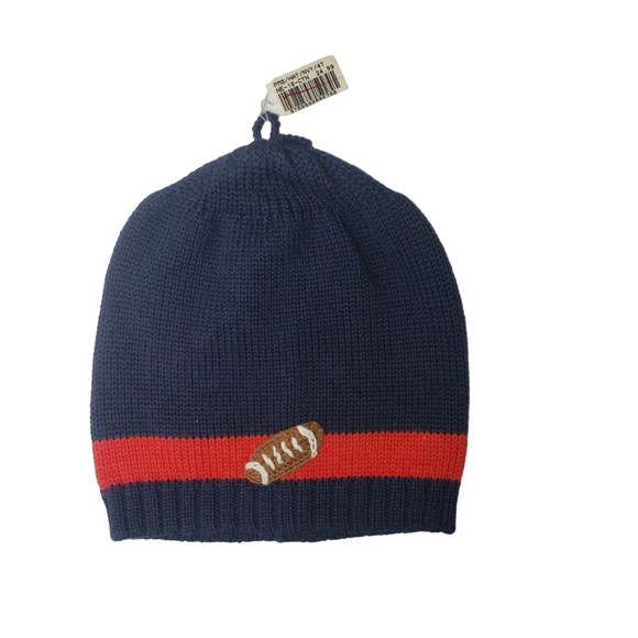 Purple Mountain Other - PURPLE MOUNTAIN Navy Blue Football Winter Hat Size 4 NEW